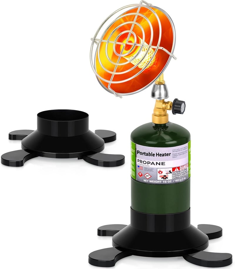 GasCalorix Portable Propane Heater for Camping Outdoor, Space Patio Garage Heater with Control Valve Cordless, Tent Heaters with Foldable Tank Holder for Winter Tent Hiking Ice Fishing Hunting - Image 1